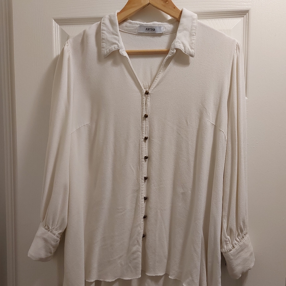 JustFab Poet Blouse